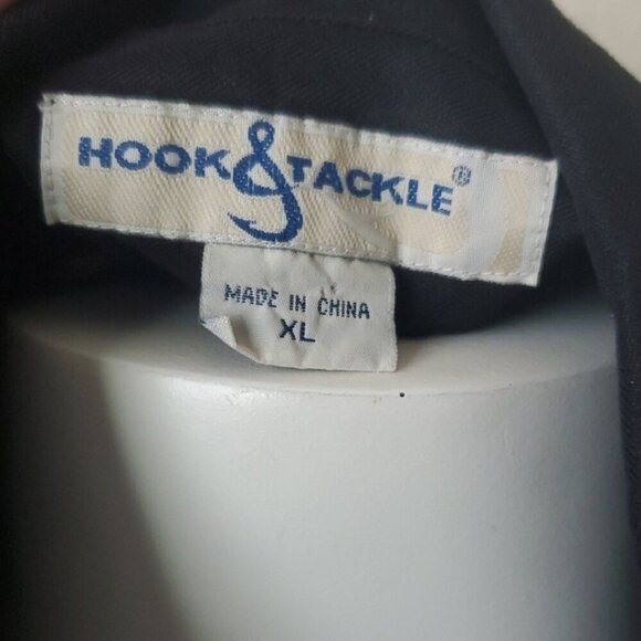 Hook & Tackle Holiday/Christmas Limited Edition Embroidered Shirt XL - Picture 6 of 6